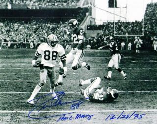Dallas Cowboys - Hail Mary Pass - 8 X 10 Signed Photo Reprint