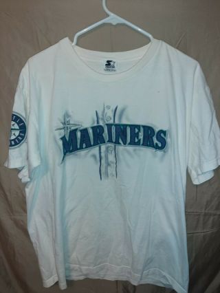 Starter Seattle Mariners Ken Griffey Jr.  Baseball Shirt