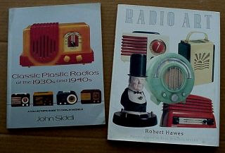 2 Classic Radio Books By John Sideli And Robert Hawes - 1990 & 1991 -