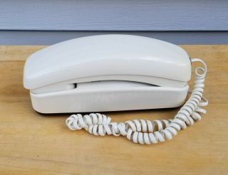 Vintage White Conair Landline Push Button Telephone Phone