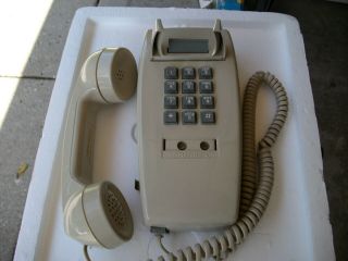 Premier 2554 Wall - Mount Telephone Tone Dial Beige