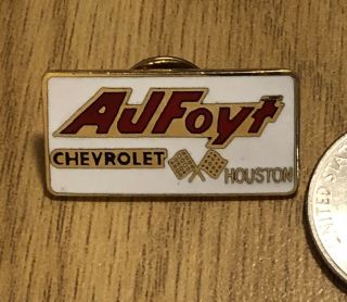 Aj Foyt Chevrolet - Houston.  Dealership Pin
