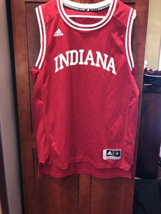 Adidas Men’s Medium Basketball Jersey - Indiana University