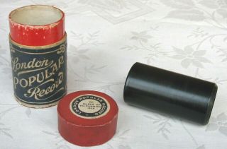 London Popular Phonograph Cylinder Record Music Hall Song Male Vocal