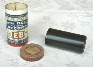 Edison - Bell Phonograph Cylinder Record Sentimental Song Stanley Kirkby