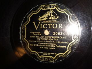 Victor Scroll 78/Nat Shilkret&Victor Orch.  /Roger Wolfe Kahn&His Orch. 2