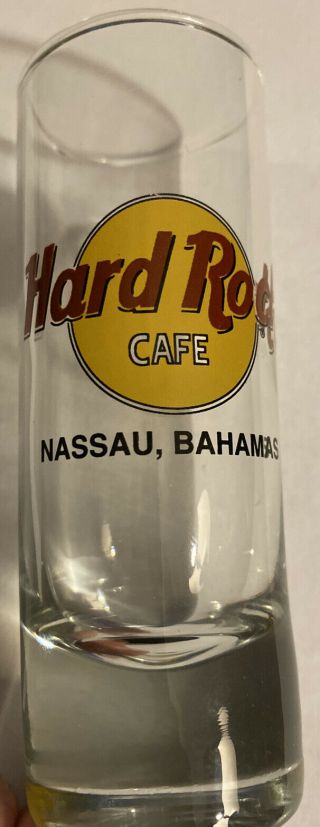Hard Rock Cafe Nassau,  Bahamas 4” Shot Glass