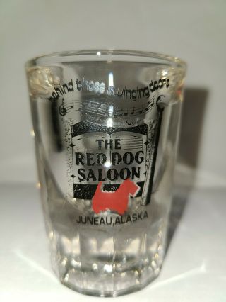 Red Dog Saloon Juneau Alaska Shot Glass