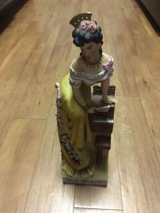 Commemerative Haas Brothers Cyrus Noble Gold Mine/gamblers Lady Whiskey Bottle