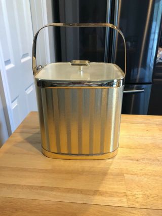 Ice Bucket With Handle Square