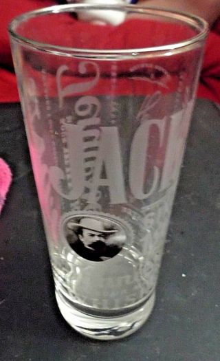 Jack Daniels Old No 7 Sour Mash Tennessee Whiskey High Ball Glass - - 6 " Tall