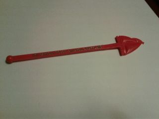 The Harbor House Annapolis Maryland Swizzle Stick Drink Stirrer Red With Boat