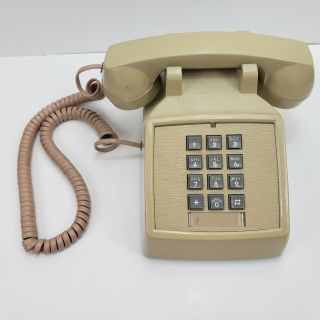 Vintage Beige Southwestern Bell Freedom Phone Model No.  Fc155 Push Button Beige