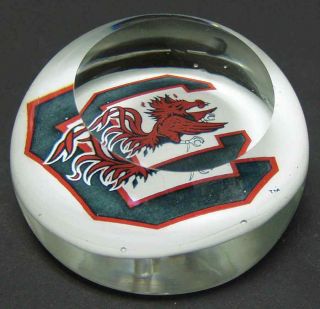 Dynasty Gallery Glass Paperweight South Carolina