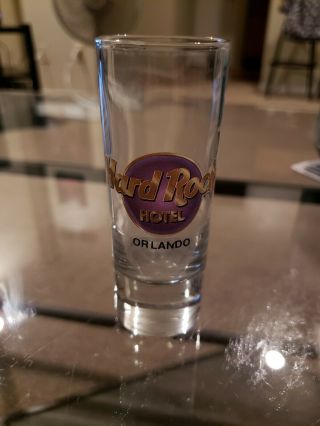 Orlando Hard Rock Cafe 4 " Shooter Double Shot Glass