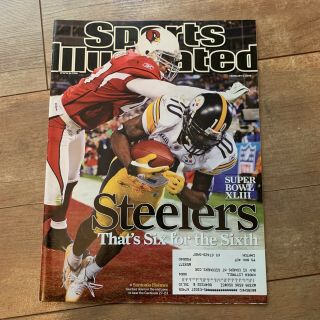 Sports Illustrated Pittsburgh Steelers Bowl Xliii Champions