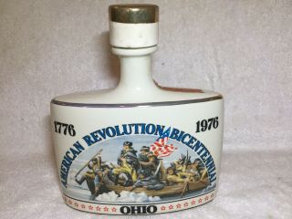 Whiskey Decanter Early Times American Revolution Bicentennial 200 Yr Ohio Lim Ed