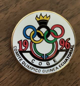 Equatorial Guinea Atlanta 1996 National Olympic Committee Noc Pin