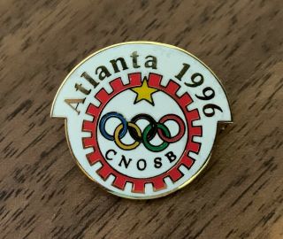 Burkina Faso Atlanta 1996 National Olympic Committee Noc Pin