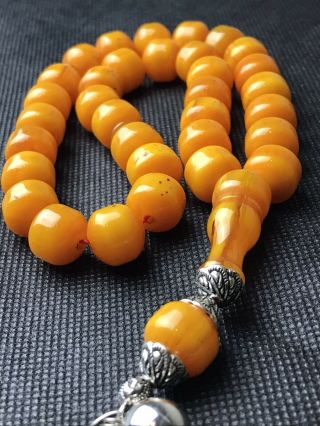 Vintage German Bakelite/misky Islamic Prayer Prayer Beads 80g مسكي ألماني قديم