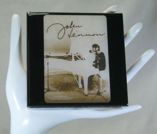 John Lennon The Beatles Music Collector Card Drink Coaster Hand Made