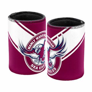 Manly Warringah Sea Eagles Nrl Can Cooler Stubby Holder 2020 Jersey Type 003oe