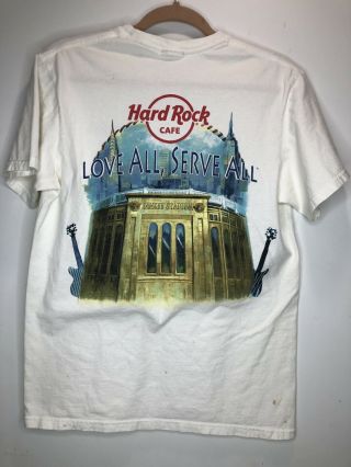 Hard Rock Cafe York Yankee Stadium T Shirt Small