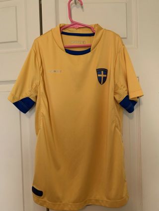 Sod Sweden Sverige Soccer Football Futbol Shirt Jersey Size Kids 146 152