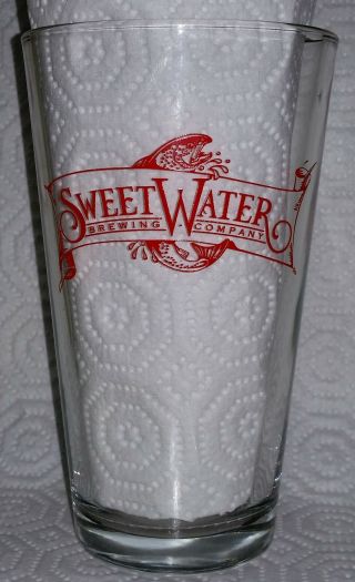 Sweetwater Brewing Co.  - 420 Extra Pale Ale - 1 Pint / Pounder Beer Glass