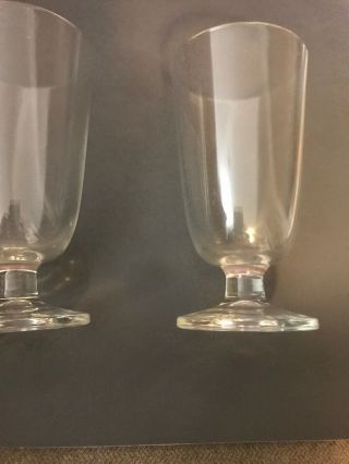 Set of 2 Crystal Vintage Single Malt Whisky Footed Glasses 3