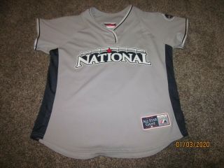 2008 Mlb National League All - Star Game Jersey Majestic Youth Medium