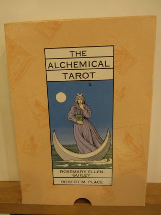 The Alchemical Tarot (deck And Book) By Rosemary Ellen Guiley & Robert Place