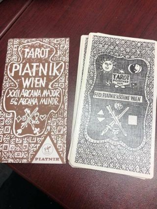 Tarot Piatnik Wien,  Pointner Tarot Rare