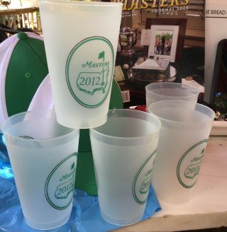 Masters 2012 Augusta National Golf (set Of 4 Cups)
