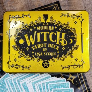 The Modern Witch Indie Tarot Deck Special Limited Edition Le 2019 By Lisa Sterle