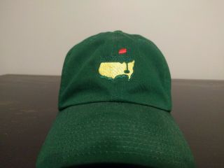 2017 Masters (green) Golf Hat From Augusta National