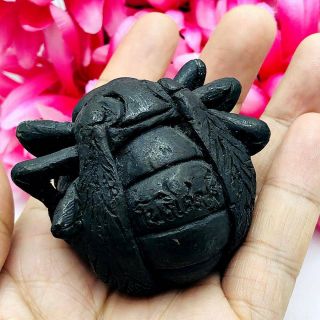 9177 Large Wasp Bronze Earn Money Profit Investment Richly Thai Amulet Lp Jeed
