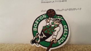 Nba Boston Celtics Color Patch 3 1/4 X 2 1/2 Inches