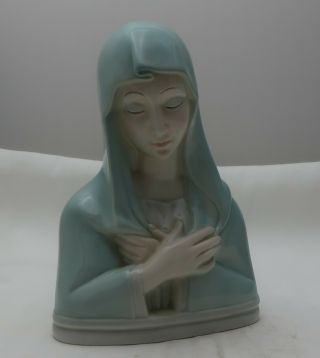 Lenci Porcelain Madonna Statue