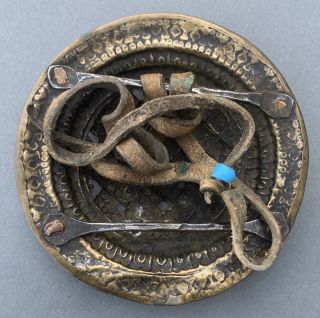 Antique Bronze Belt Ornament From Ladakh 3