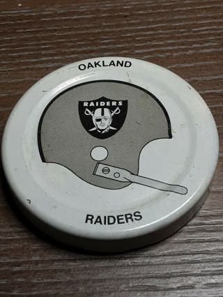 Vintage 1971 Nfl Gatorade Cap/lid - Oakland Raiders