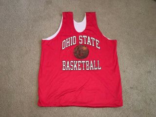 Vintage Champion Ohio State Buckeyes Reversible Basketball Jersey Size Xl Usa