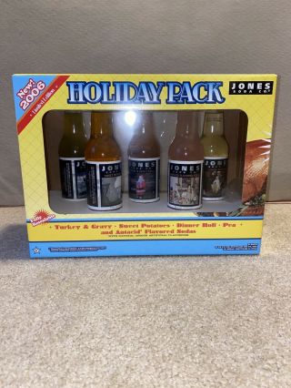 Limited Edition 2006 Jones Soda Holiday Pack -