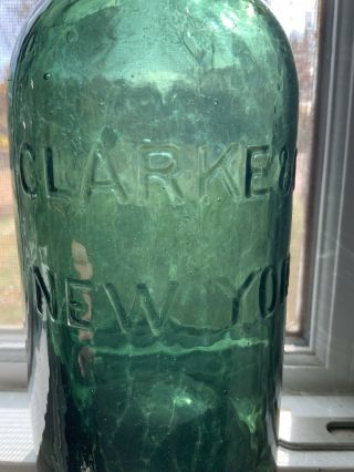 Pontiled “Clark & Co.  / York” Pint Mineral Water 2