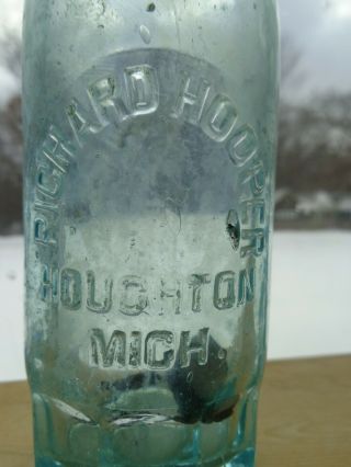 RARE Copper Country Pint Hutchinson Soda RICHARD HOOPER Houghton,  Mich 2