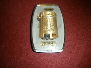 Dale Earnhardt 24kt Gold Plated Lighter The Intimidator