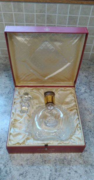 Remy Martin Louis Xiii Grand Champagne Cognac Bottle And Case