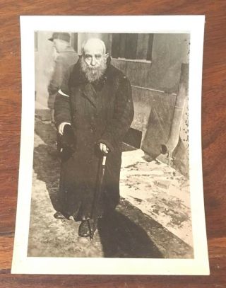 Real Photo Poland Warsaw Ghetto Jew Ww2 Wwii Judaism