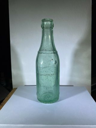 1914 Columbia,  Miss.  Heel Script Coca - Cola Straight Side Bottle 5 - 06