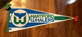 Hartford Whalers Felt Banner Pennant
